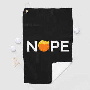 Serviette De Golf Anti-Trump - Nope Edition