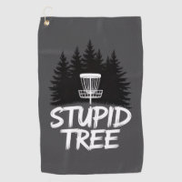 Arbre Stupide Disc Golf Drôle Frisbee Golf Golfeur