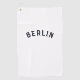 Serviette De Golf Arc Vintage de Berlin, Allemagne
