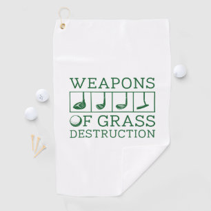 Serviette De Golf Armes De Destruction Grasse