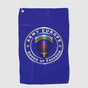 Serviette De Golf Army Europe USAREUR