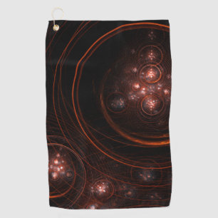 Serviette De Golf Art Abstrait Starlight