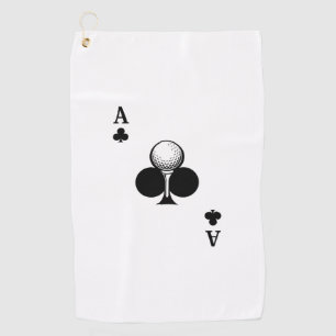 Serviette De Golf As de trèfle