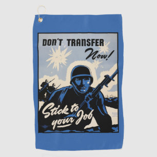 Serviette De Golf Assaut de la tête de plage de Battlefield par des 