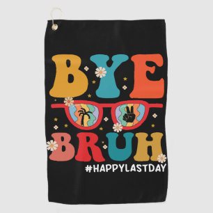 Serviette De Golf Au revoir frère professeur Joyeux dernier jour d'é