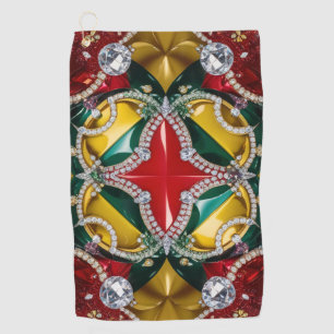 Serviette de golf aux couleurs de Los Angeles