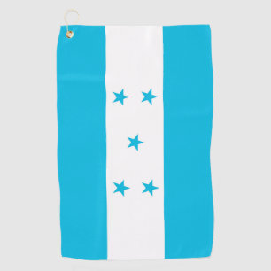 Serviette de golf avec drapeau du Honduras