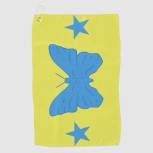 Serviette de golf avec le drapeau de Bady Bassit