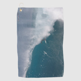 Serviette de golf avec surf
