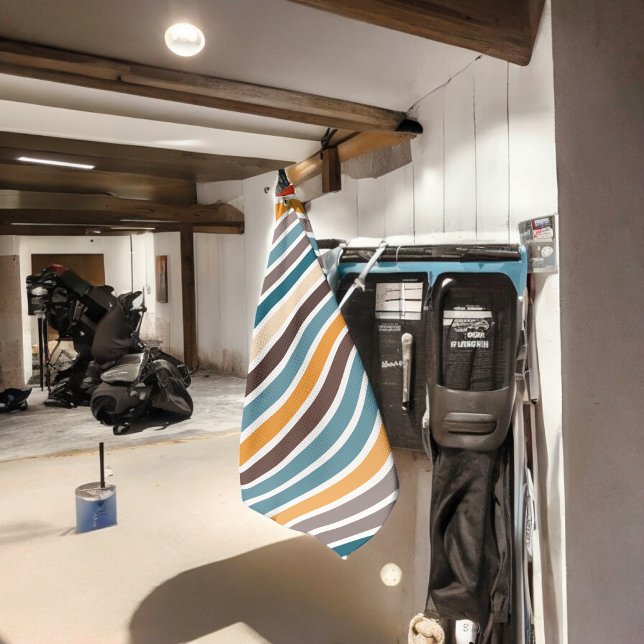 Serviette De Golf Bandes vintages (golf towel)