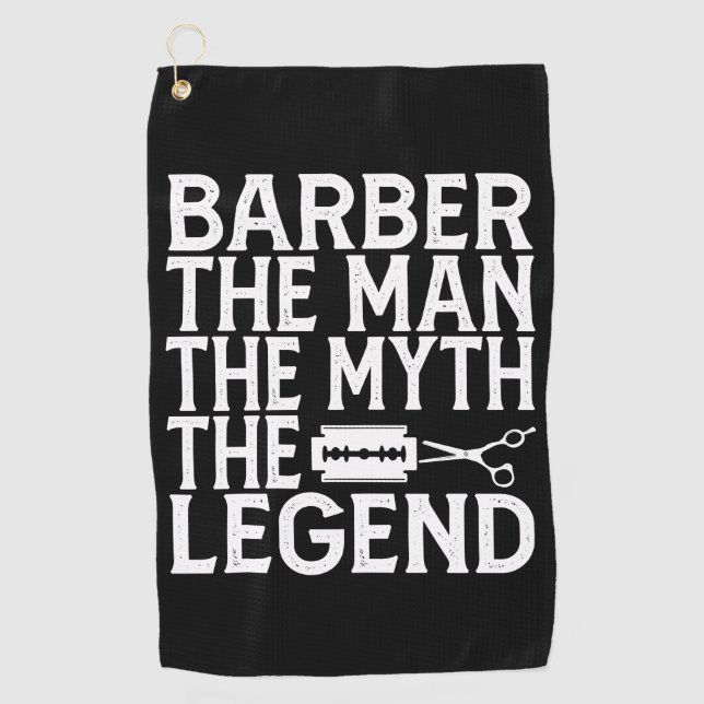 Serviette De Golf Barber L'Homme 2024 (Devant)