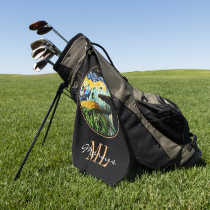 Serviette De Golf Barcelone Lizard & Parc Guell, Catalogne / Gaudi