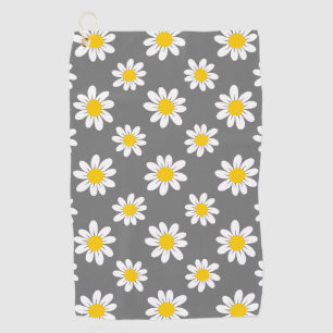 Serviette De Golf Bassins jaunes blancs