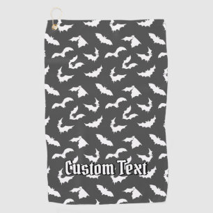 Serviette De Golf Bat Silhouettes Motif Golf Serviette