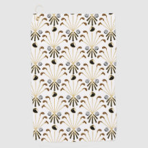 Bâtons de golf | Or + Noir. BLANCHE