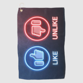 Serviette de golf - Beauté noire