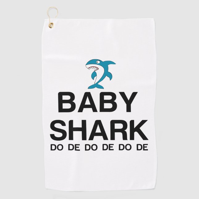 SERVIETTE DE GOLF BÉBÉ SHARK (Devant)