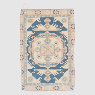 Serviette De Golf Belle antiquité orientale Kilim Rug