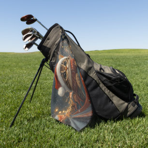 Serviette De Golf Bengale Roller Dessous de verre Noël
