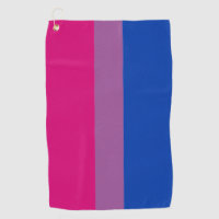 Bisexual Flag & Fierté communauté Golf /drapeau ge