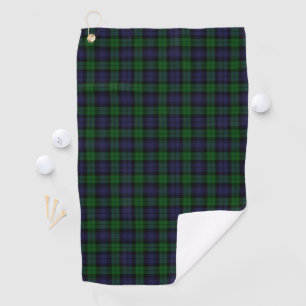 Serviette De Golf Blackwatch Tartan Royal Scottish Plaid Motif