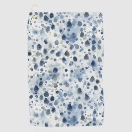 Serviette De Golf Bleu de jour de pluie