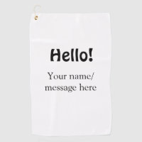 Bonjour ajouter un message de nom simple minimum é