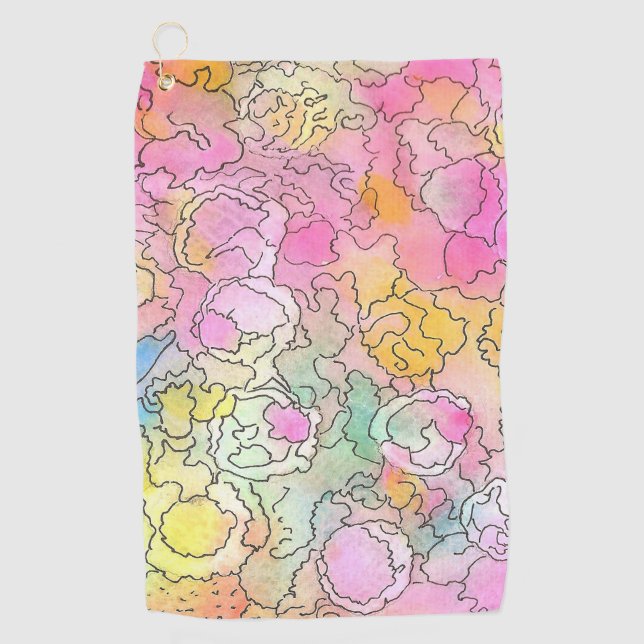 Serviette De Golf Bonne journée (Devant)