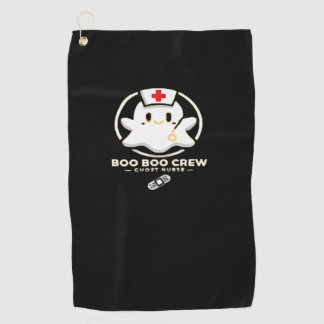 Serviette De Golf Boo Boo Crew Infirmière fantôme - Hallowe mignonne