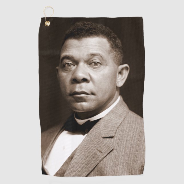 Serviette De Golf Booker Washington : African American Educator (Devant)