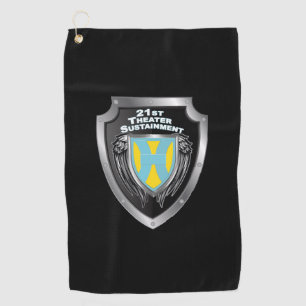 Serviette De Golf Bouclier de commande du 21e théâtre