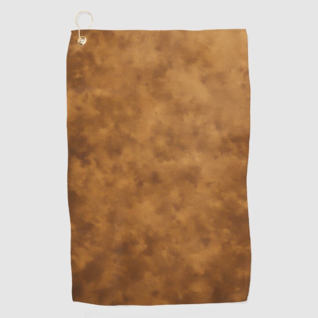 Serviette De Golf Brown Golf Towel – Soft, Absorbent & Durable (Devant)