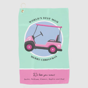 Serviette De Golf Bubblegum Pink Golf Part Maman