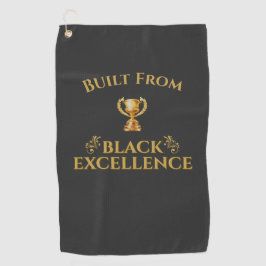Serviette De Golf Built From Black Excellence Legacy 