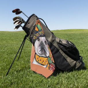 Serviette De Golf Bulldog