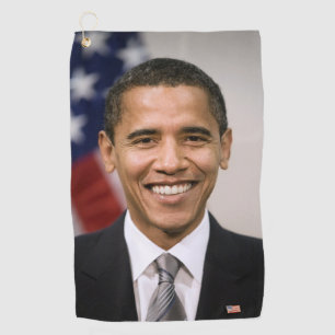 Serviette De Golf Bureau du président élu Barack Obama