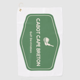 Serviette De Golf Cabot Cap Breton Canada Destination Golf