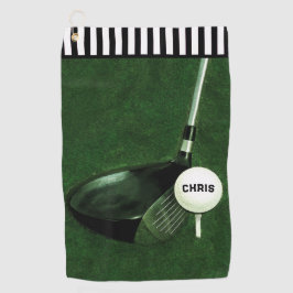Serviette de golf cadeau Golfer personnalisée