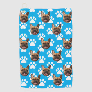 Serviette De Golf Cadeau Personnalisé Photo Animaux De Compagnie Vis