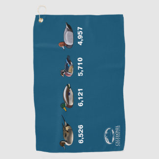 Serviette De Golf Caledonia "Quatre Canards"