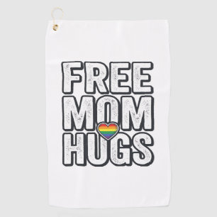 Serviette De Golf Câlins gratuits de maman Fierté Cœur Vintage T-Shi