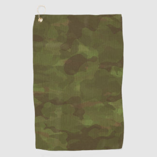 Serviette De Golf Camouflage Militaire de Bois