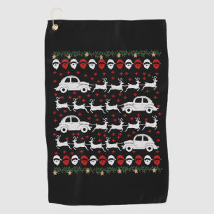 Serviette De Golf Car Christmas
