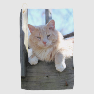 Serviette De Golf Cat
