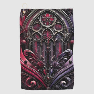 Serviette De Golf Cathédrale gothique Design Golf Towel