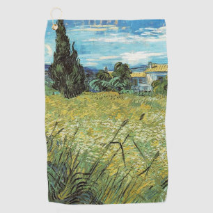Serviette De Golf Champ de blé vert  Vincent van Gogh   