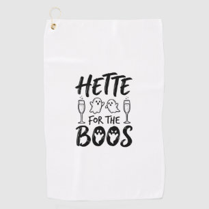 Serviette De Golf Chemise de fête fantôme Halloween pour les huées