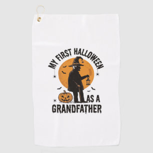 Serviette De Golf Chemise de Halloween pour grand-père Premier grand