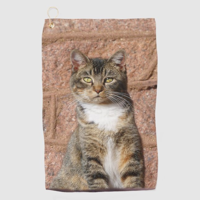 Serviette De Golf Church Cat (Devant)