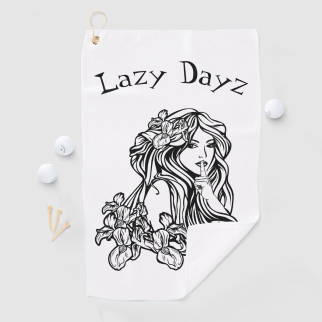 Serviette De Golf Chut (En situation)